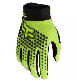 Manusi moto Fox DEFEND galben florescent