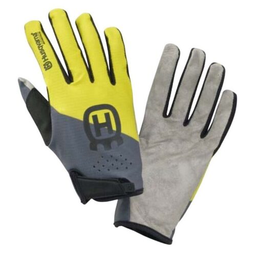 Manusi moto Husqvarna Authentic gri - galben