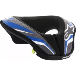 Protectie clavicula copii ALPINESTARS Youth Sequence Neck Roll negru - albastru