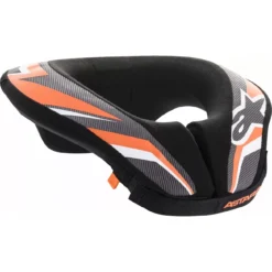 Protectie clavicula copii ALPINESTARS Youth Sequence Neck Roll negru - portocaliu