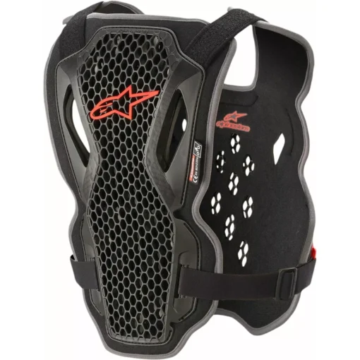 Protectie moto ALPINESTARS MX BIONIC ACTION negru - rosu - mtmoto