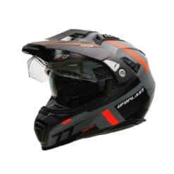 Casca moto enduro/ATV Ufo Aries gri/portocaliu 7 Casca moto enduro/ATV Ufo Aries gri/portocaliu - mtmoto