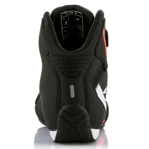 Ghete moto ALPINESTARS Sektor, negru - alb - mtmoto