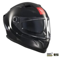 Casca moto full face MT Braker SV A1 negru lucios