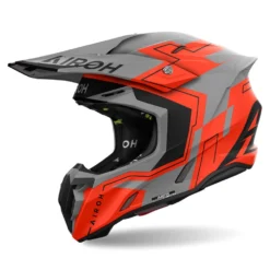 Casca moto Airoh Twist 3 Dizzy portocaliu fosforescent mat