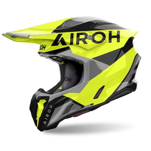 Casca moto Airoh Twist 3 King galben