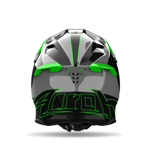 Casca moto Airoh Twist 3 Shard verde - mtmoto
