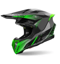 Casca moto Airoh Twist 3 Shard verde
