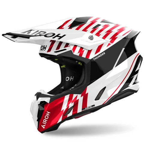 Casca moto Airoh Twist 3 Thunder rosu