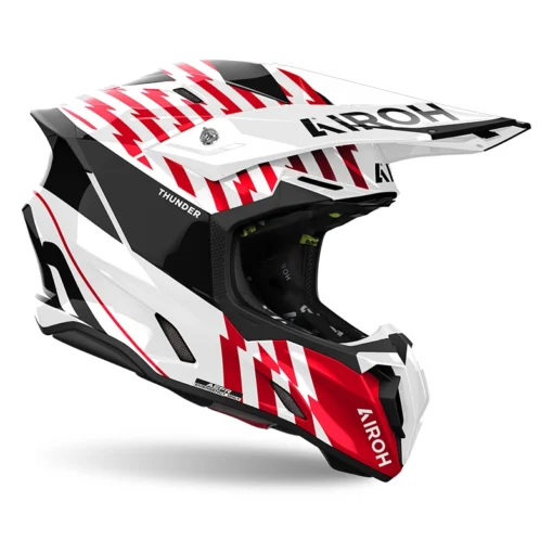 Casca moto Airoh Twist 3 Thunder rosu - mtmoto