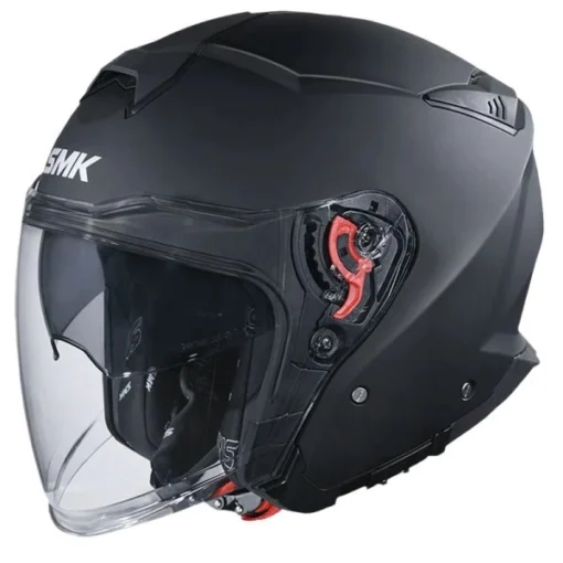 Casca moto open face SMK GTJ negru mat