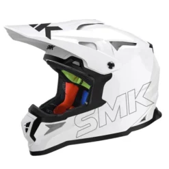Casca off-road SMK ALLTERRA alb