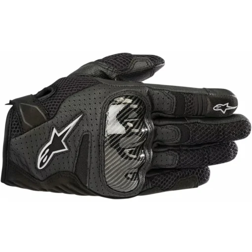 Manusi strada ALPINESTARS STELLA SMX-1 V2 WENTYLOWANE negru