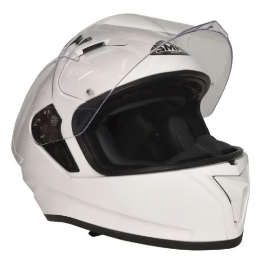 Casca full-face SMK STELLAR colour white gloss