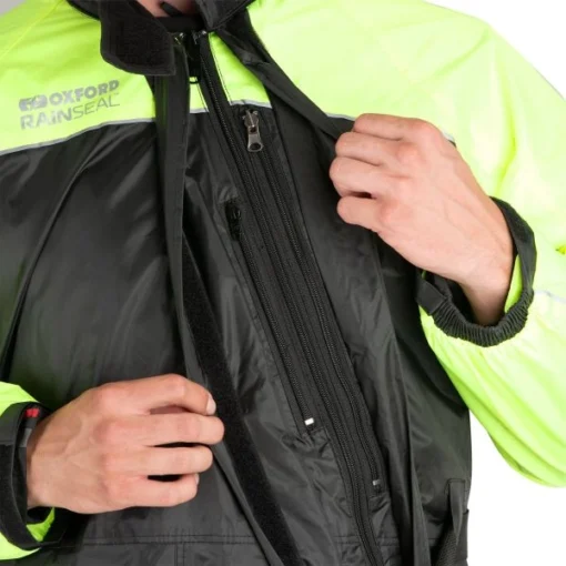 Combinezon impermeabil RAINSEAL negru - galben