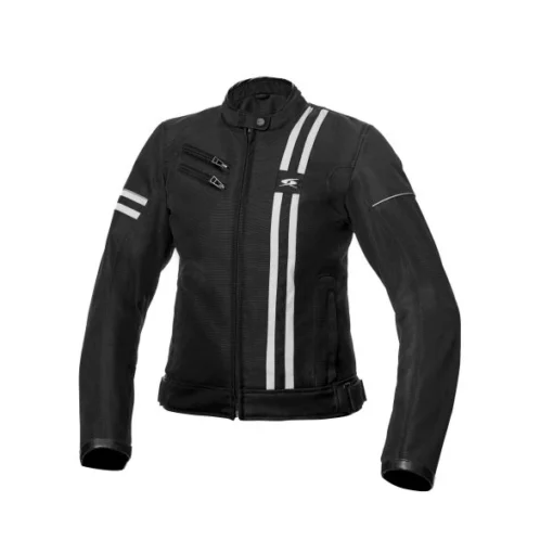Geaca moto piele SPYKE RIDER SUMMER GT LADY negru