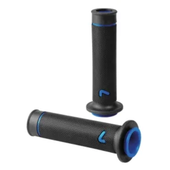 Mansoane ghidon moto universal Sport Grip negru - albastru