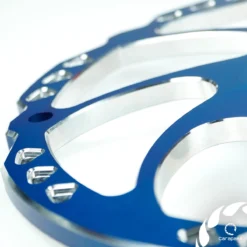 Protectie aluminiu disc frana fata KTM/Hus 2015-2023 Carapaks - albastru - mtmoto