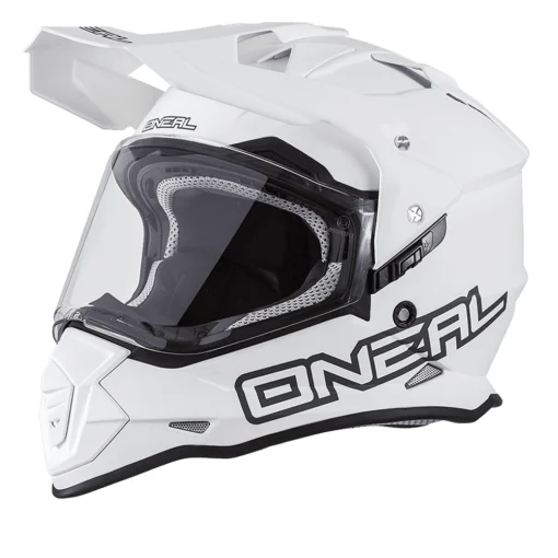 Casca moto Adventure Oneal Sierra Flat V.23 alb