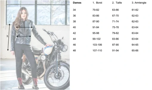 Geacă de piele Grand Canyon Bikewear Sienna