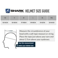 Casca Shark Skwal i3 Rhad SP Negru Mat / Crom / Rosu - mtmoto