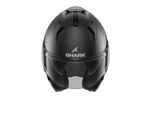Casca rabatabila EVO ES BLANK MAT culoare negru/mat - mtmoto