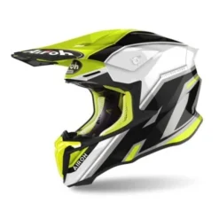 AIROH CASCA TWIST 2.0 SHAKEN YELLOW GLOSS