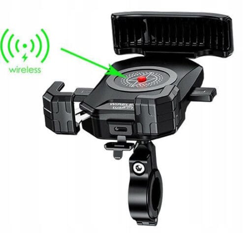 Suport telefon cu incarcare wireless cu - R15W-PD - mtmoto