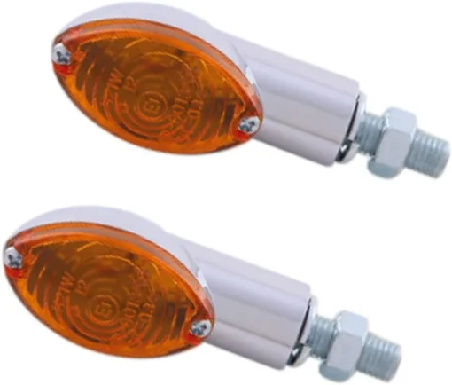 Set lampi semnalizare moto mini Cateye, 2 buc - mtmoto