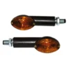 Set lampi semnalizare moto mini Cateye, maner lung, 2 buc