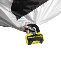 Husa motocicleta OXFORD AQUATEX NEW C culoare argintie, - cu loc pentru portbagaj - mtmoto