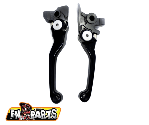 Set Manete Foldabile KTM 2015-2025 Black Fm-Parts - mtmoto