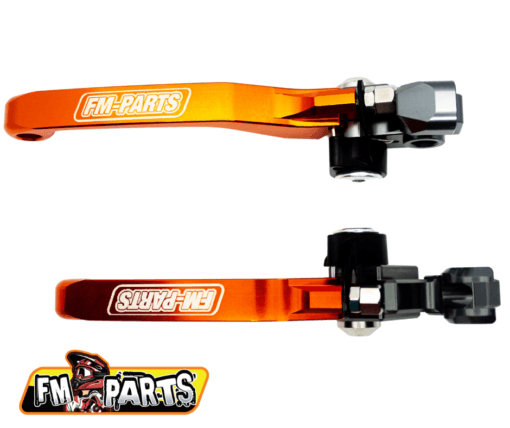 Set Manete Foldabile KTM 2015-2023 Orange FPML83OR FM - mtmoto