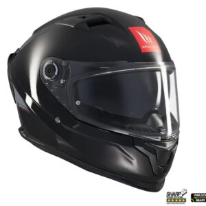 Casca moto full face MT Braker SV A1 negru lucios