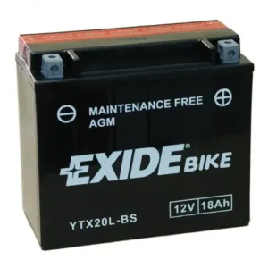 Acumulator moto YTX20L-BS EXIDE