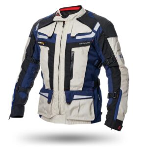 Geaca moto ADRENALINE CAMELEON 2.0 PPE colour beige/navy blue