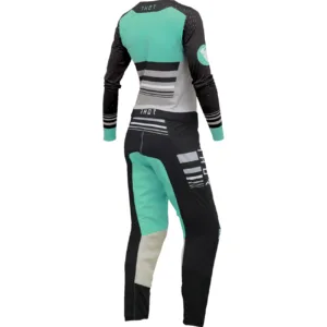Bluza moto Off Road Thor Prime Blaze Jersey, femei, negru -verde