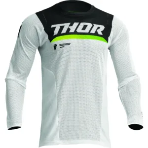Bluza moto Off Road Thor Pulse Air Cameo Jersey Alb