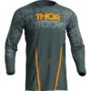 Bluza moto Off Road Thor Pulse Mono Jersey Gri -Galben