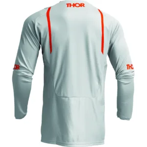 Bluza moto Off Road Thor Pulse Mono Jersey Gri -Portocaliu