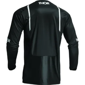 Bluza moto Off Road Thor Pulse Mono Jersey Negru -Alb