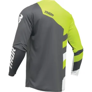 Bluza moto Off Road Thor Sector Checker Jersey gri -acid
