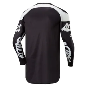 Bluza moto offroad Alpinestars Racer Hana negru - alb
