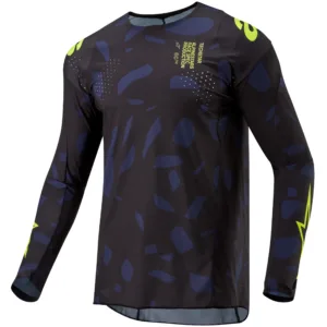 Bluza moto offroad Alpinestars Techstar Rantera negru - galben