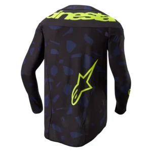 Bluza moto offroad Alpinestars Techstar Rantera negru - galben