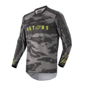 Bluza moto offroad Alpinestars YOUTH RACER TACTICAL negru - galben