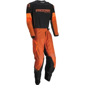 Bluză moto offroad Moose Racing QUALIFIER OR/GY