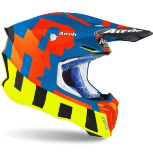 Casca AIROH TWIST 2.0 FRAME AZURE MATT Motortools Baia Mare