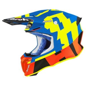 Casca AIROH TWIST 2.0 FRAME AZURE MATT mtmoto.ro baia mare motortools