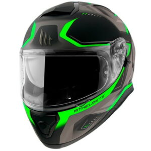 Casca MT Thunder Turbine negru mat/ verde3 SV  XS 691152 65061010